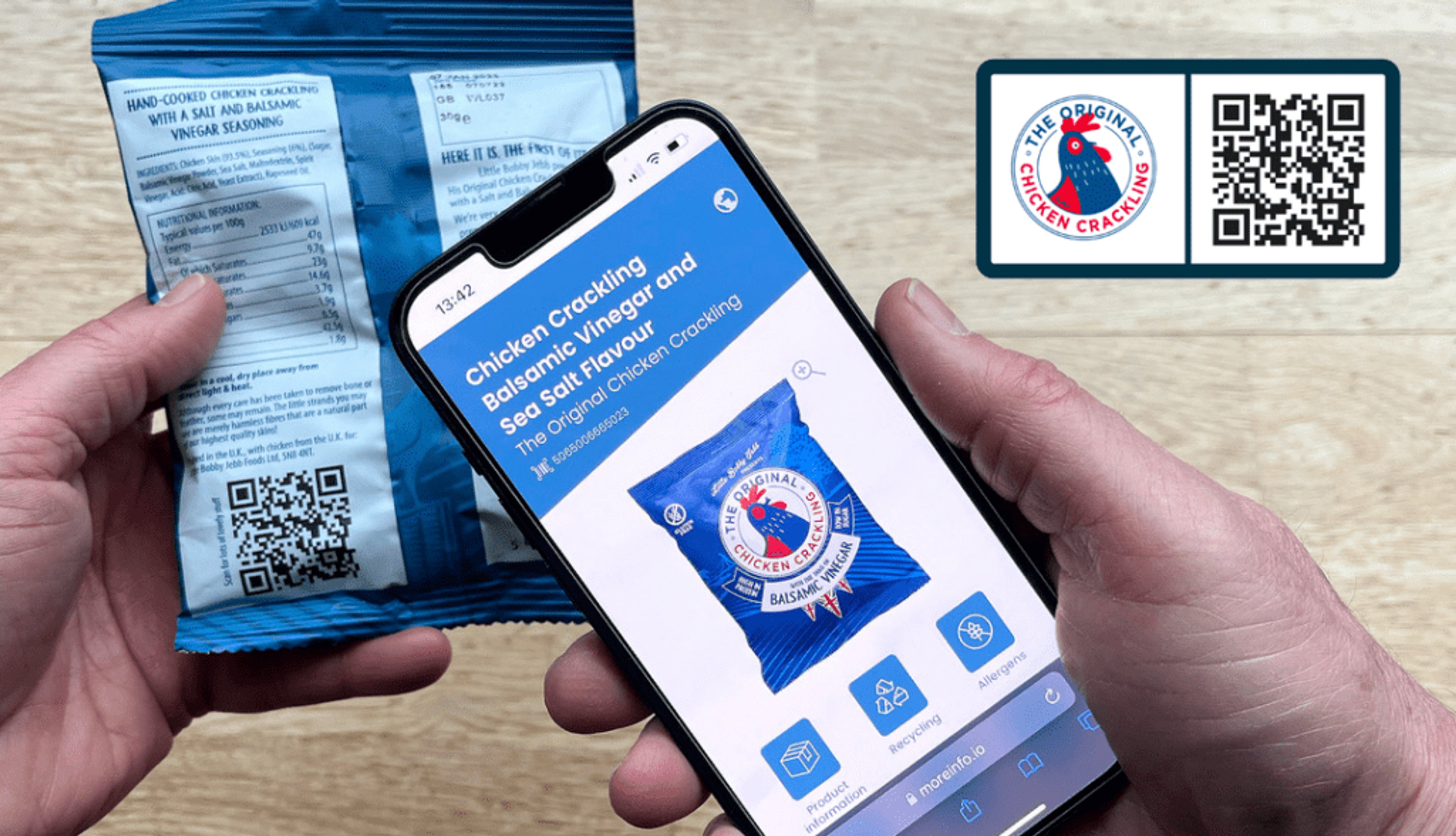 A GS1 Digital Link is a special URL that is designed to work for with a QR Code and other 2D machine-readable codes. 