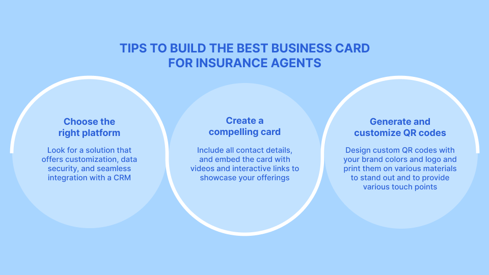 Tips to build the best business card for insurance agents
