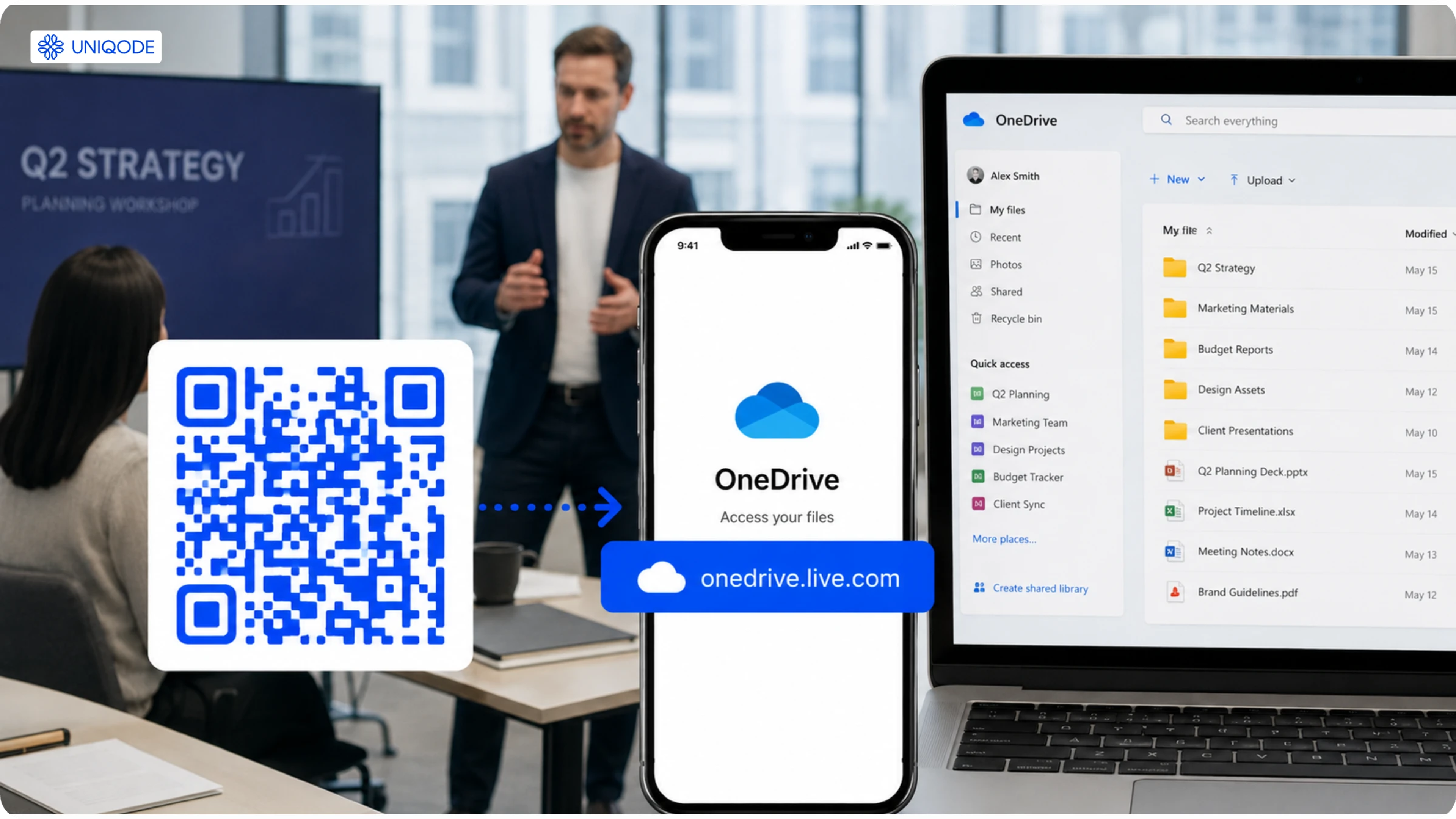 How to Create a QR Code for a OneDrive File