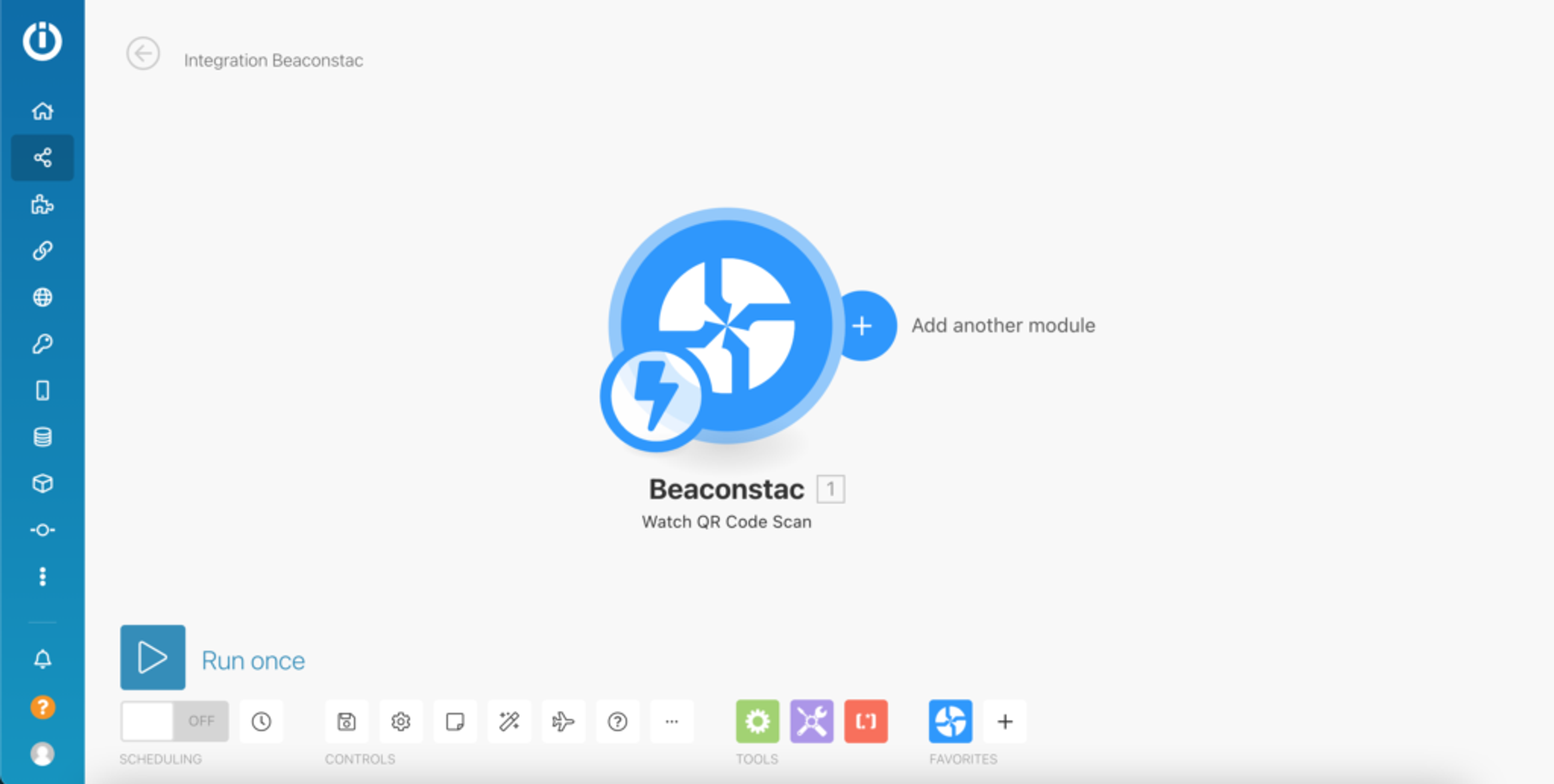Once the trigger event is defined, select the app you would like to use