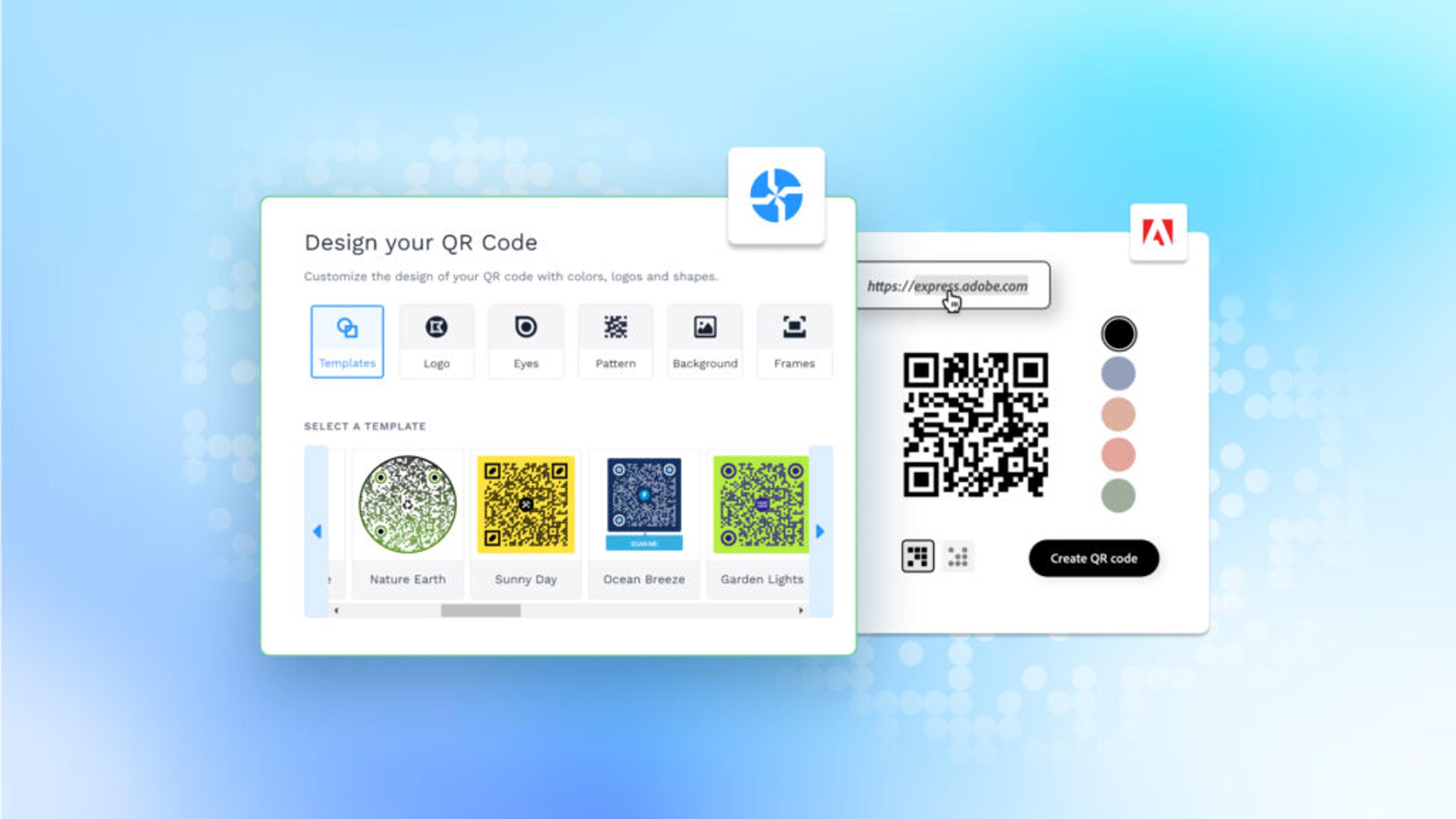 Customize Uniqode QR Codes vs limited customization in Adobe QR Codes