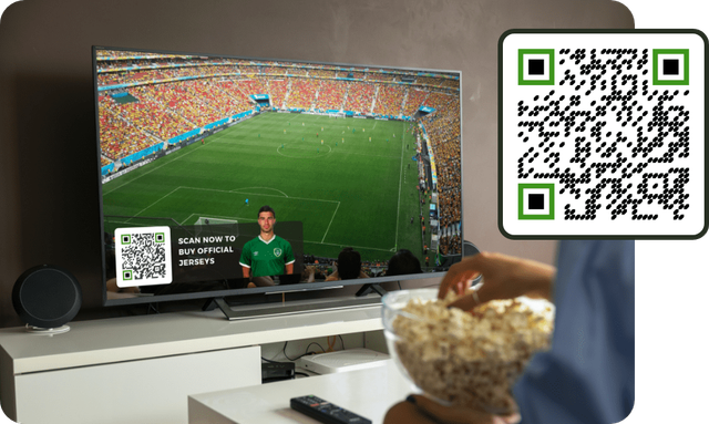 Create QR Codes for TV commercials