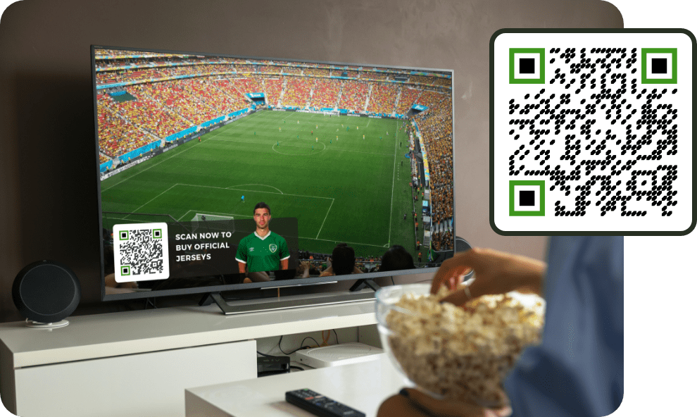 Create QR Codes for TV commercials