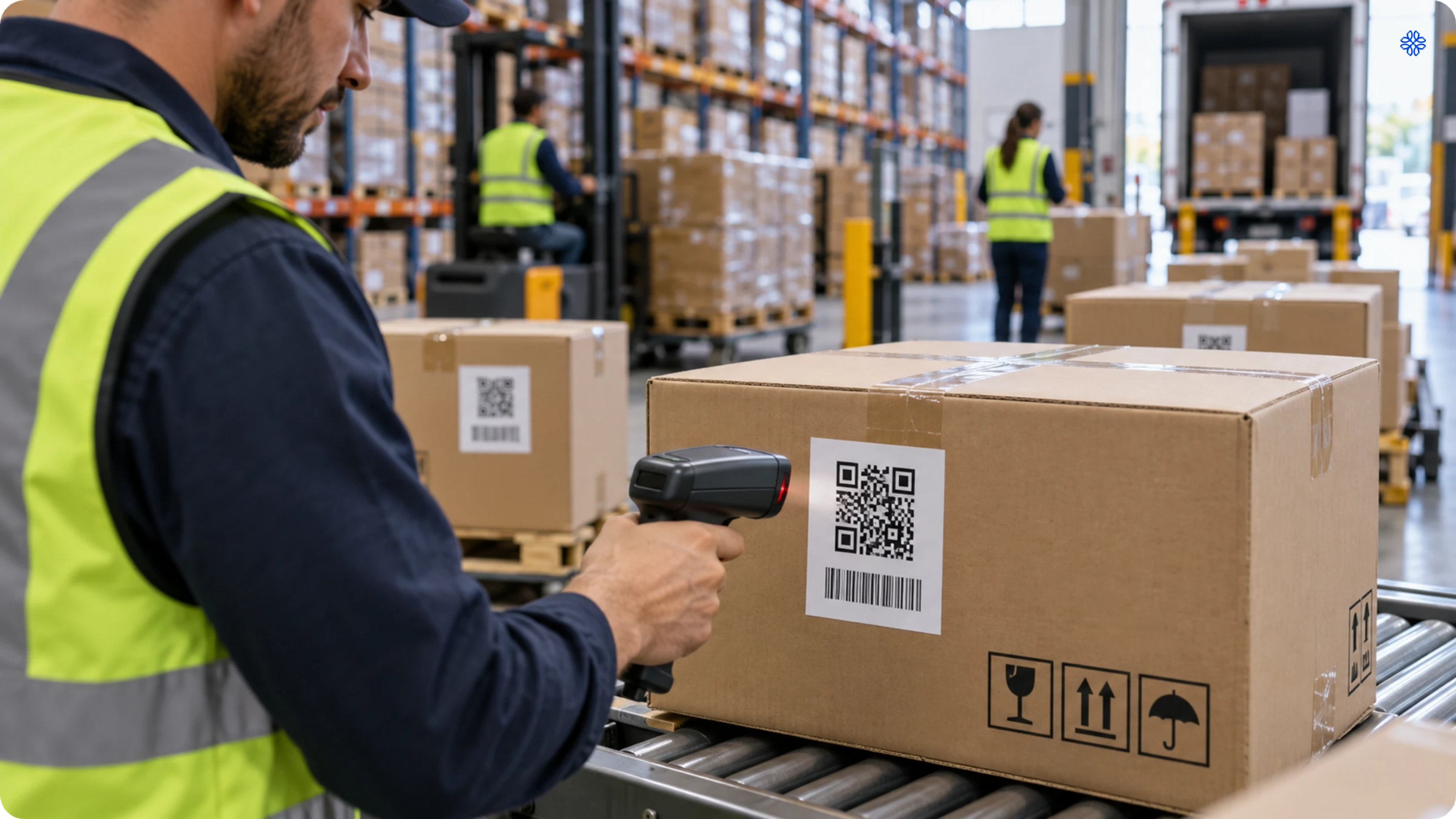 QR Code supply chain management