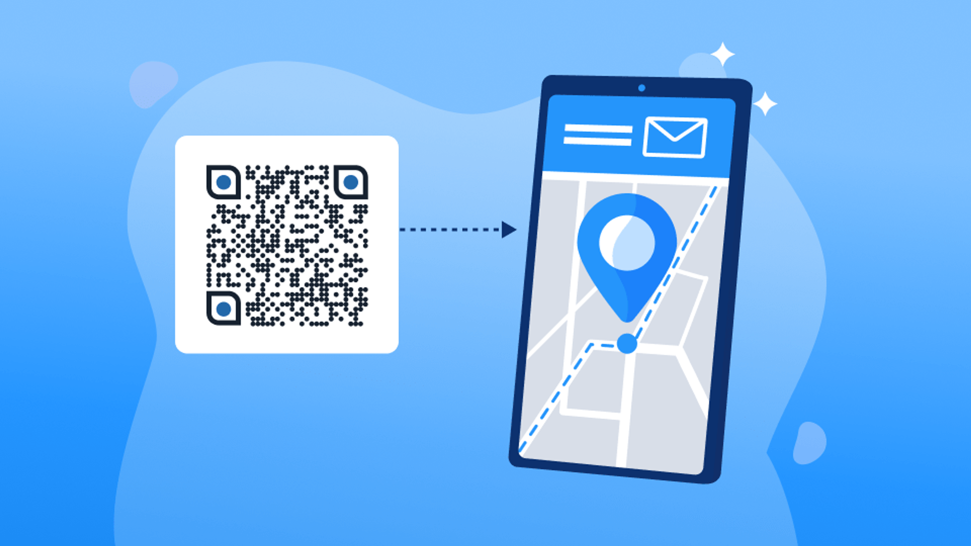QR Code GPS tracking
