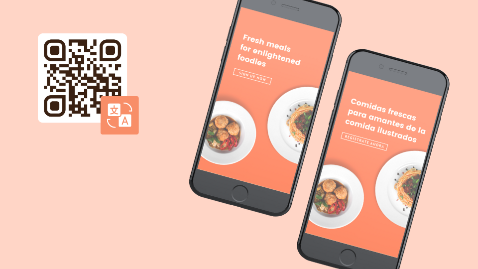 Multi-lingual QR Codes to cater to global audiences