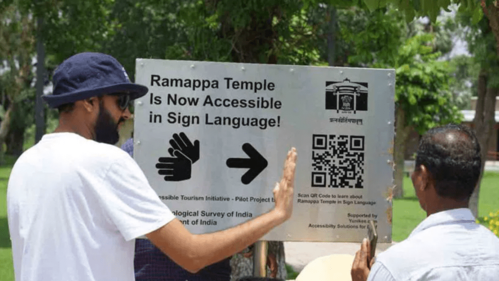 Golconda fort uses QR Codes for sign language guides