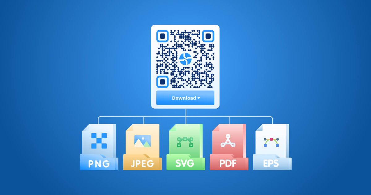 Qr Code Download File How to Save a QR Code in Different Formats