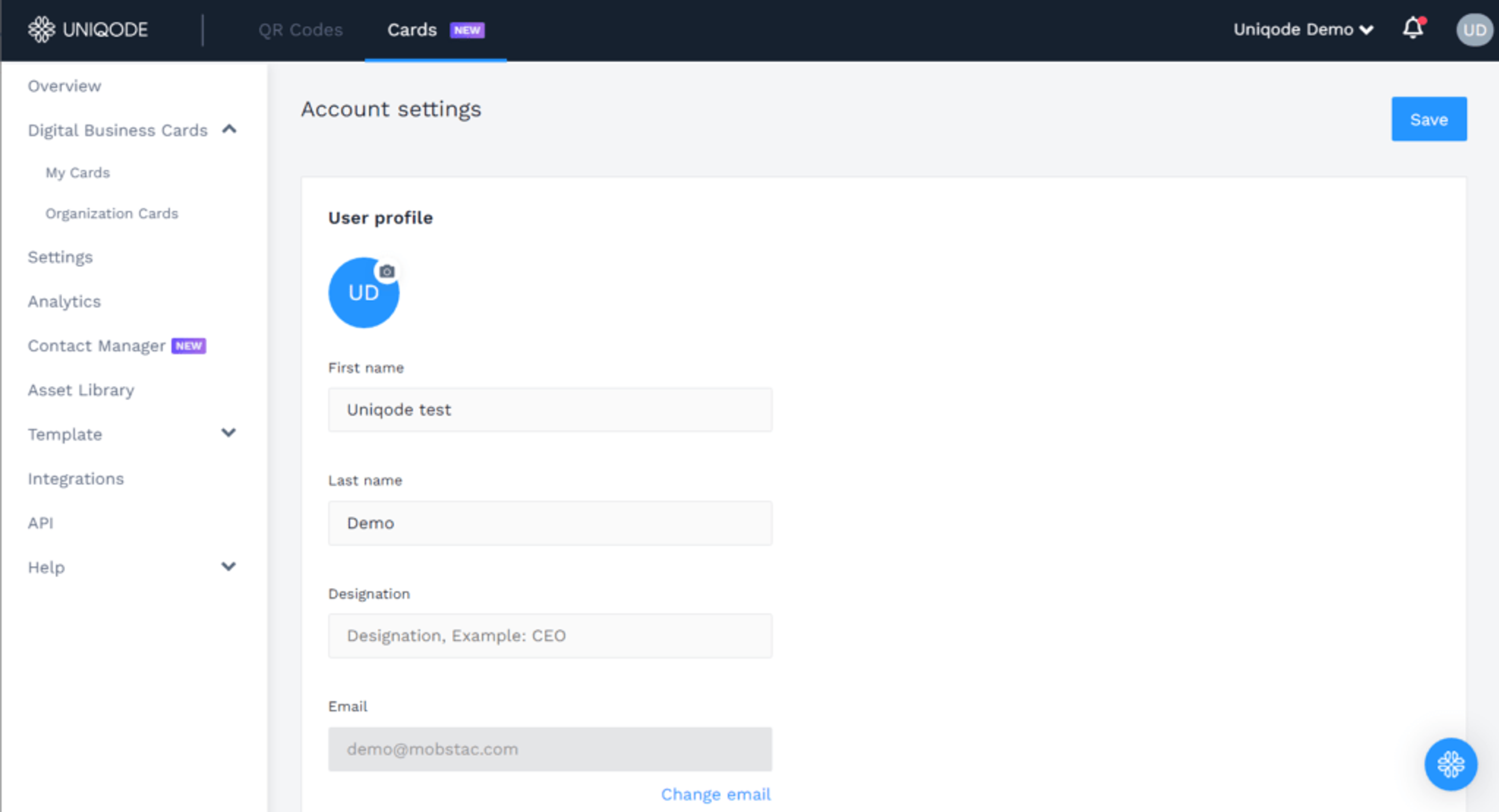 The-Account-Settings-page