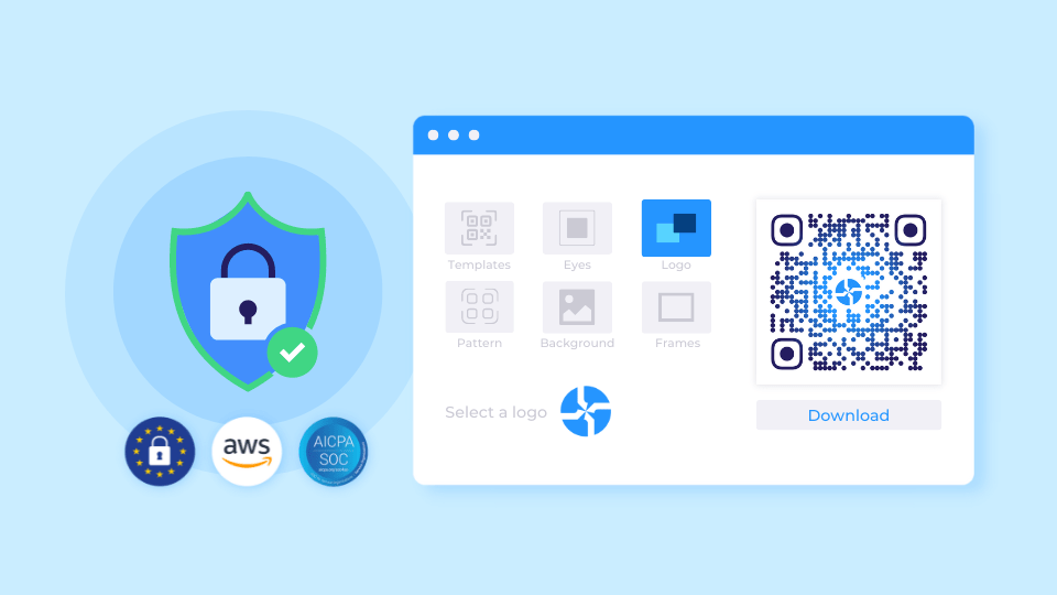 Beaconstac being the most secured QR Code generator for business