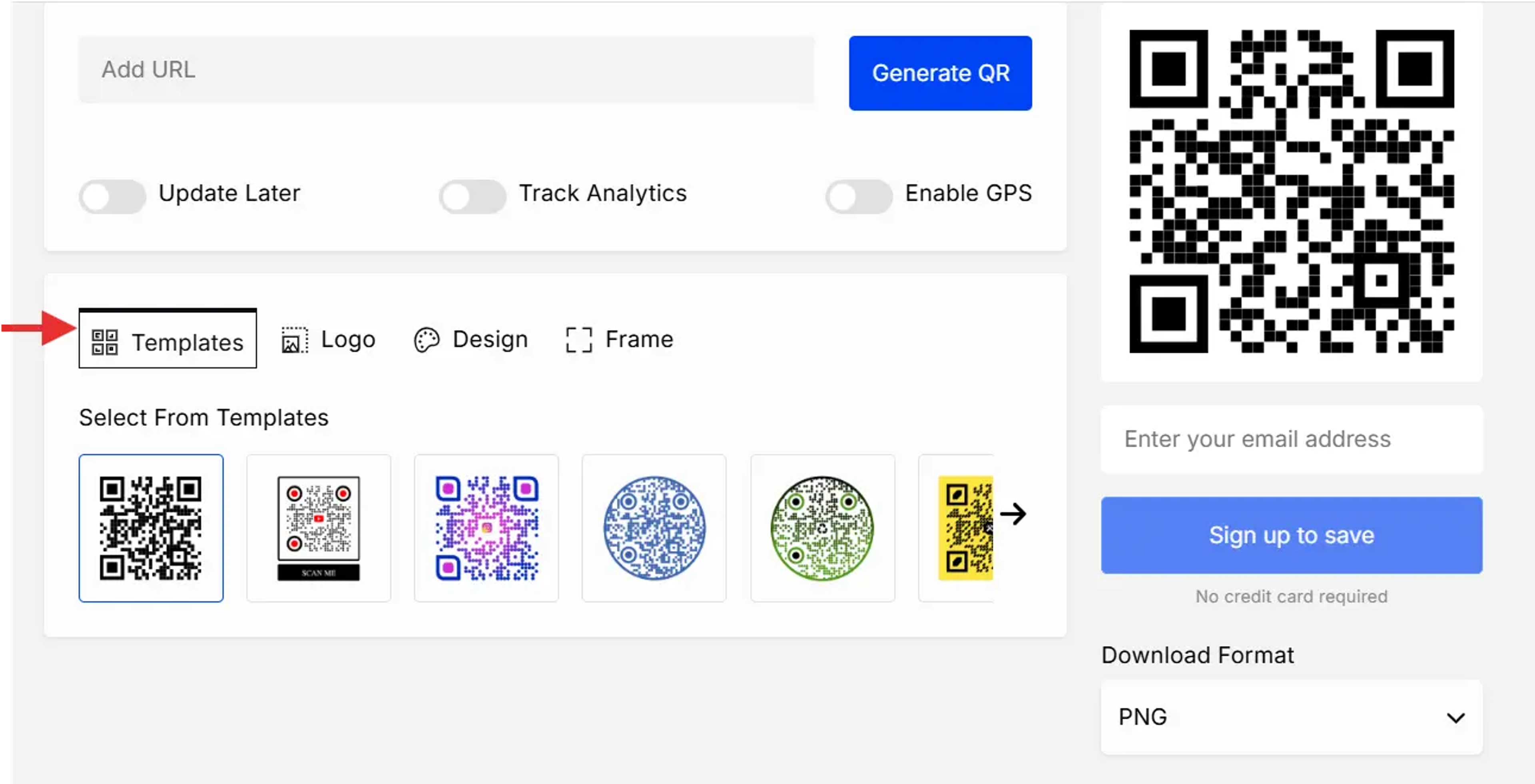QR code customization in Uniqode