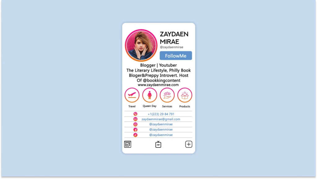 Social-media-business-card-for-social-media-managers-and-freelancers