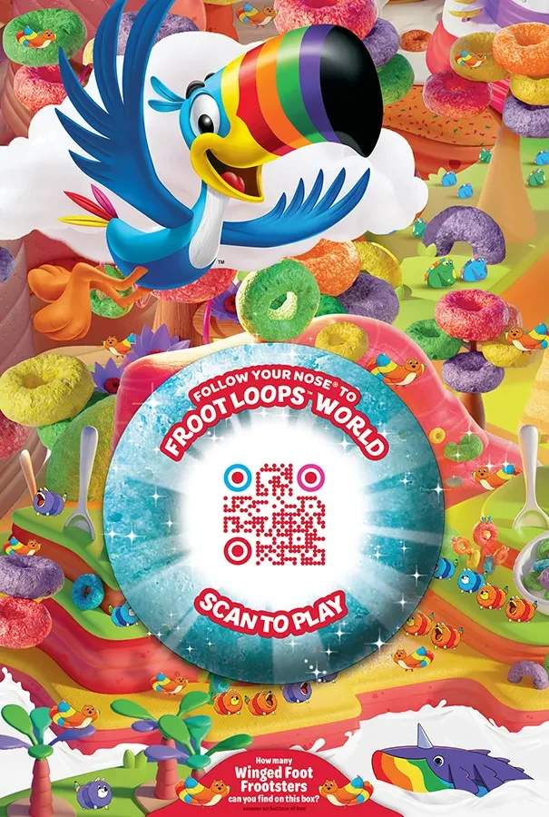 kellogs froot loop game