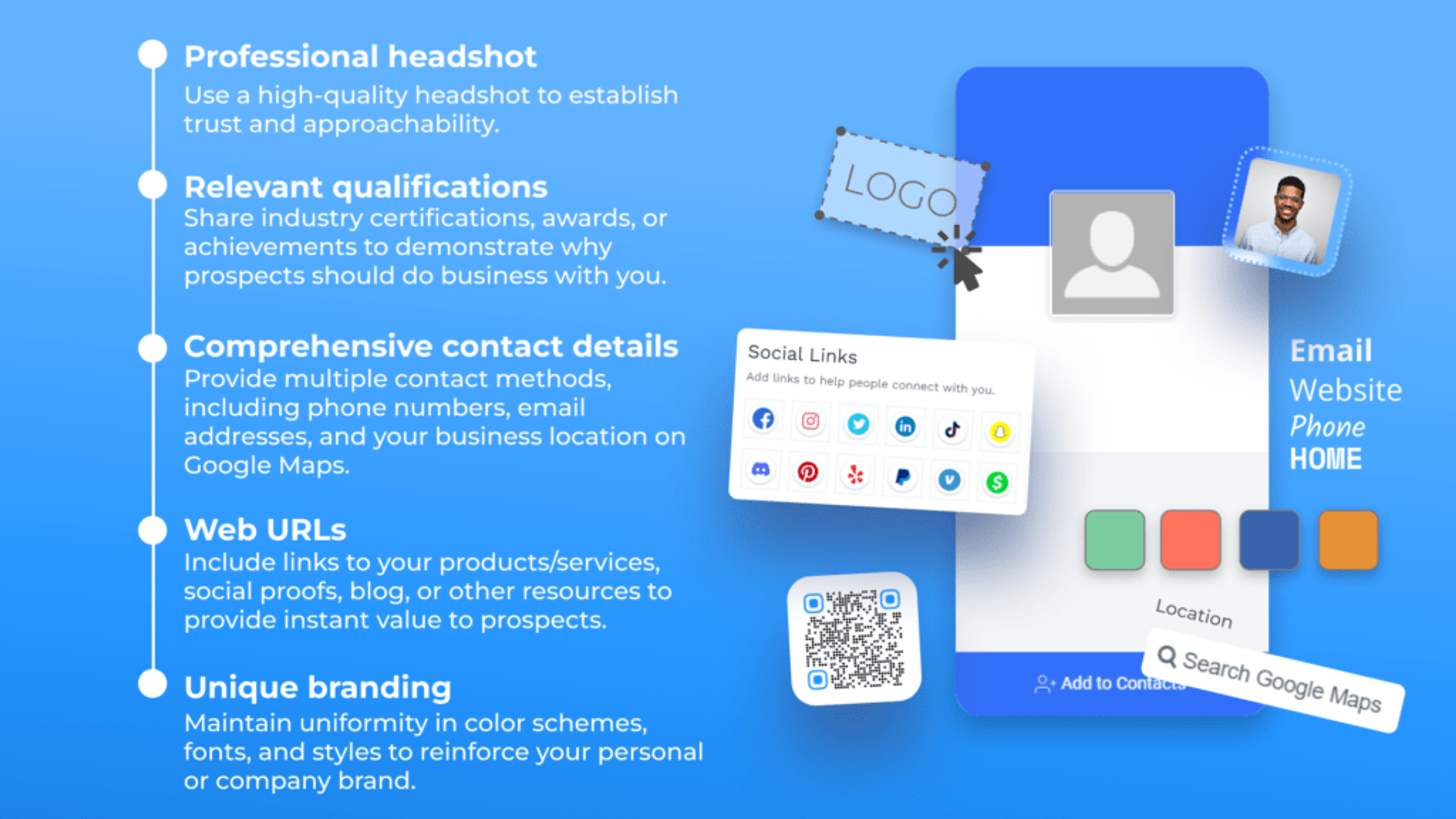 5 Best practices when creating a standout, interactive digital business card