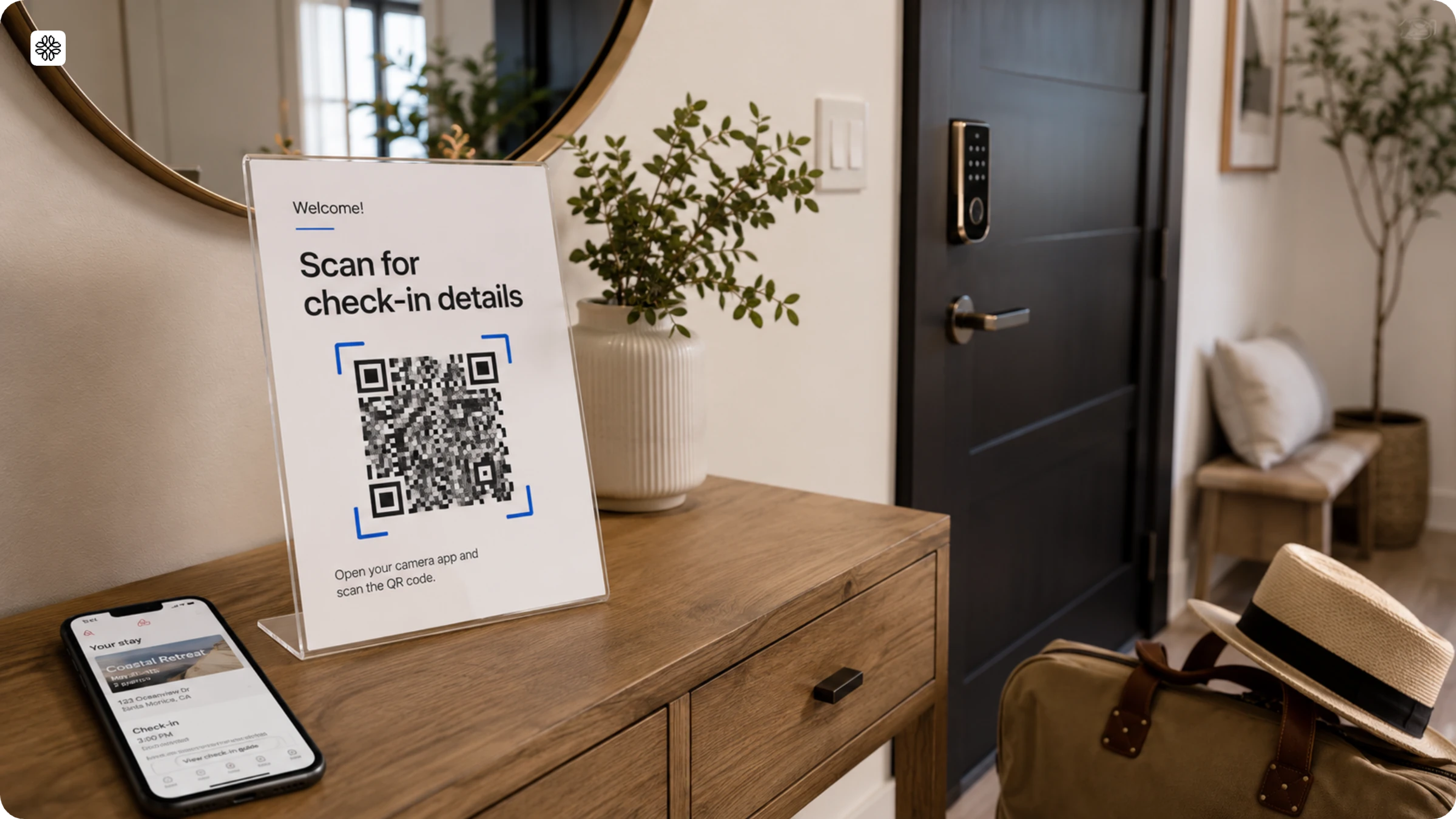 what is an airbnb QR Code