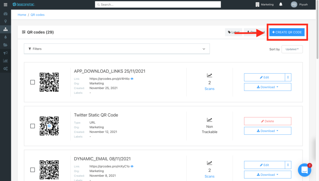 Creating a calendar QR Code for your event