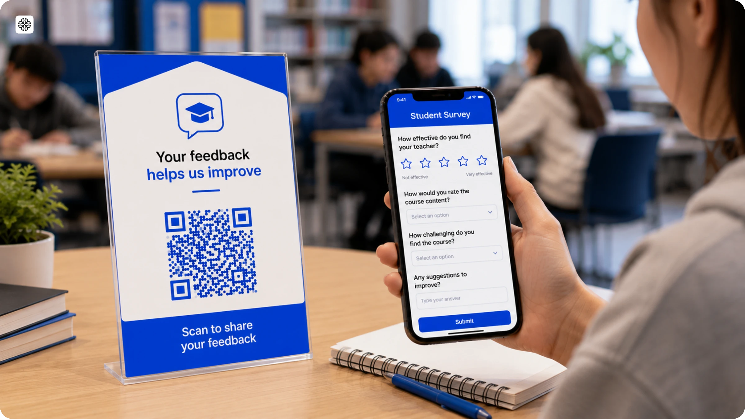 benefits of QR Code survey in education