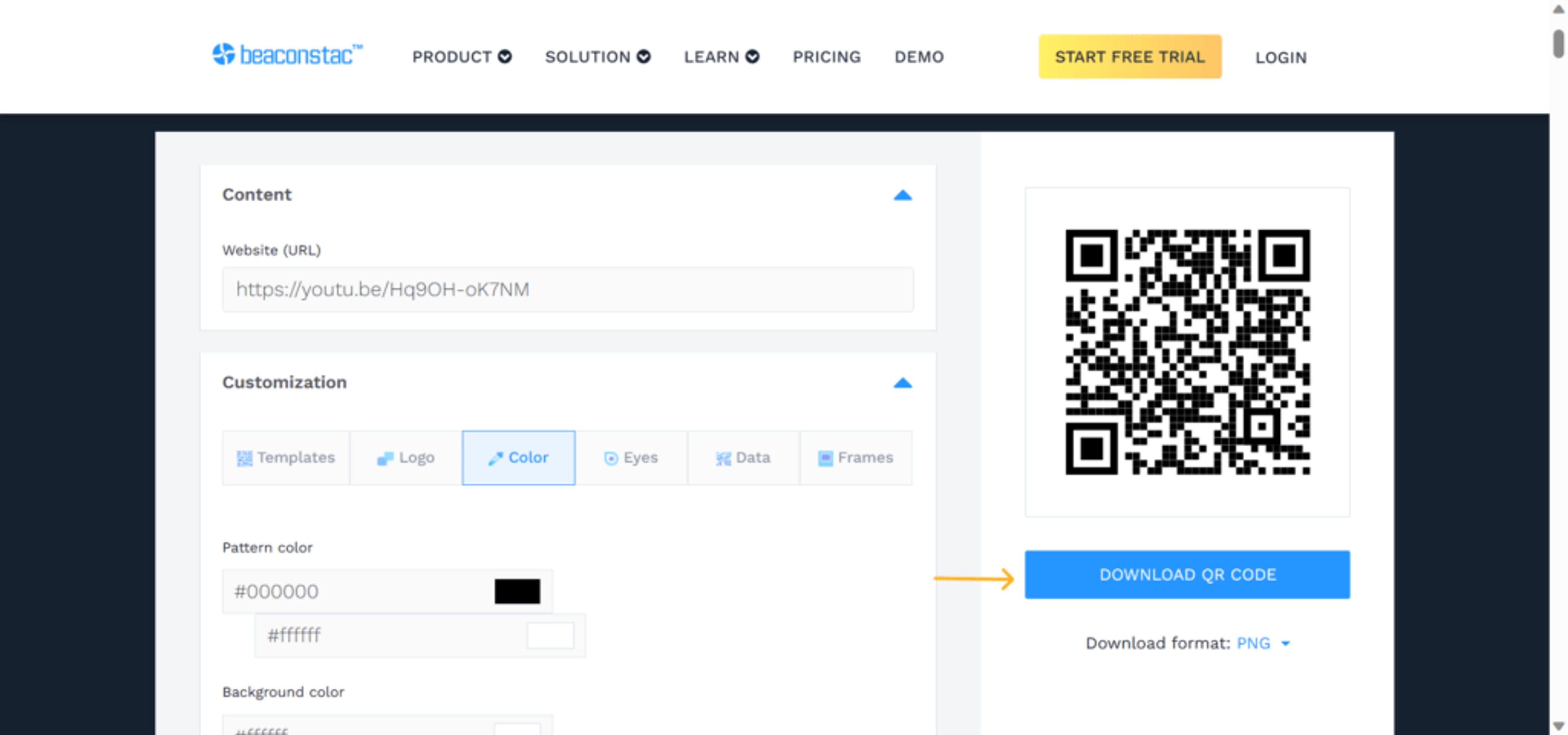 Download the free QR Code for video
