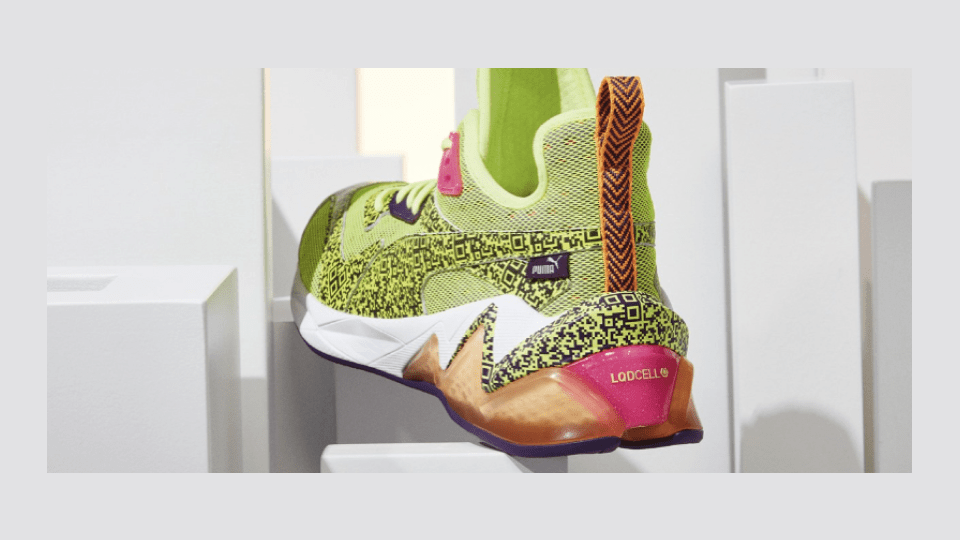 Puma’s QR Code-covered sneakers