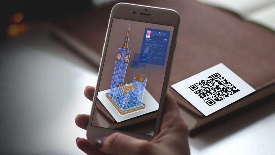 AR business card