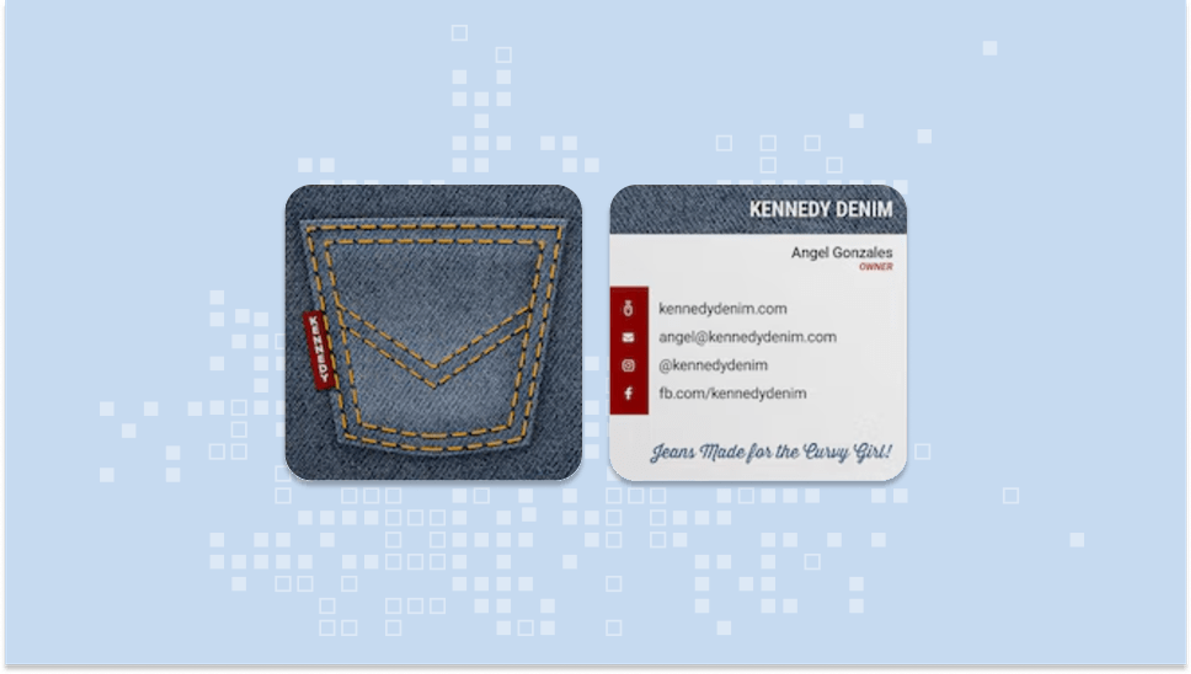 Pocket square business cards- an alternative to business cards