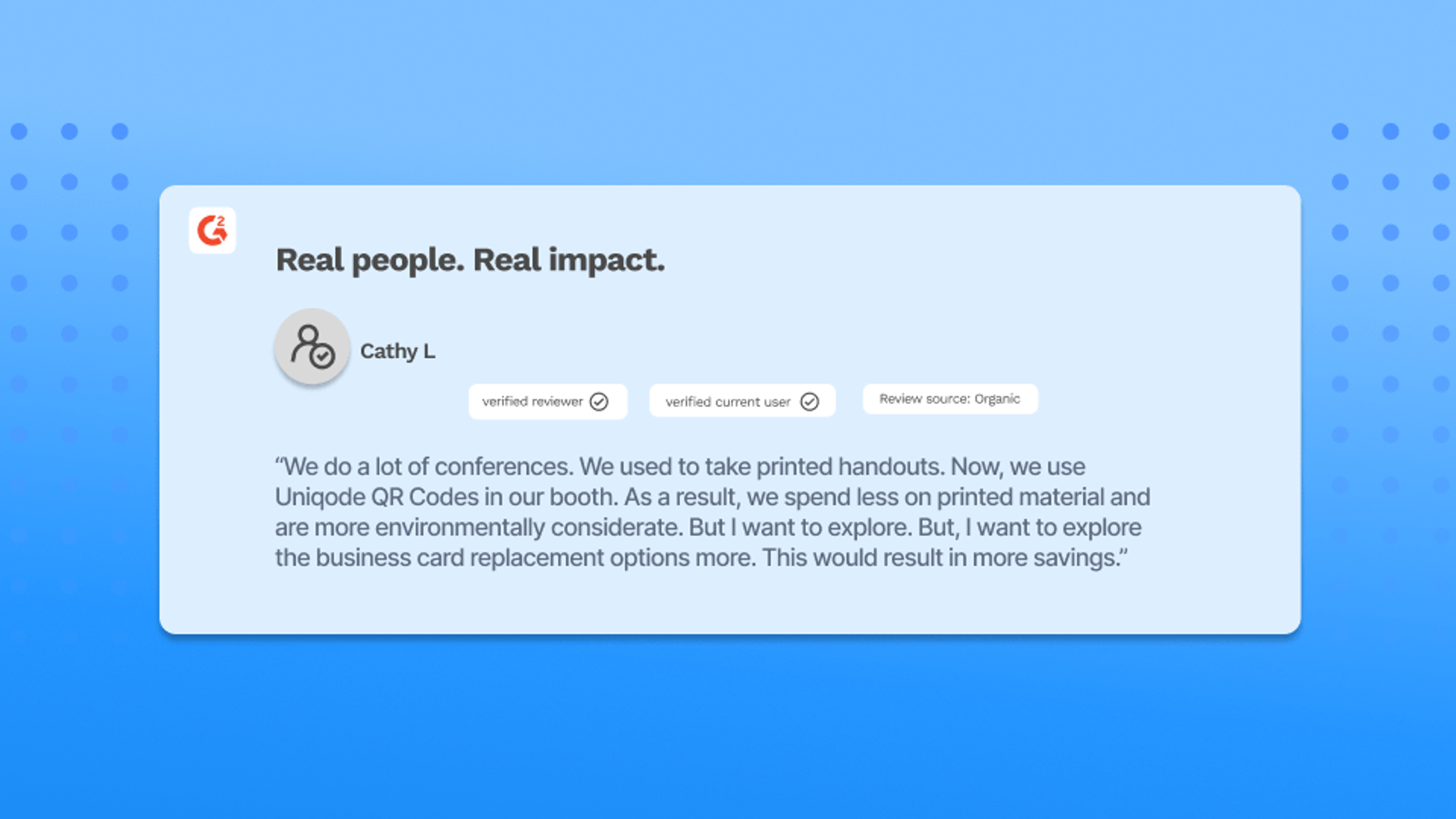 G2 review of Uniqode