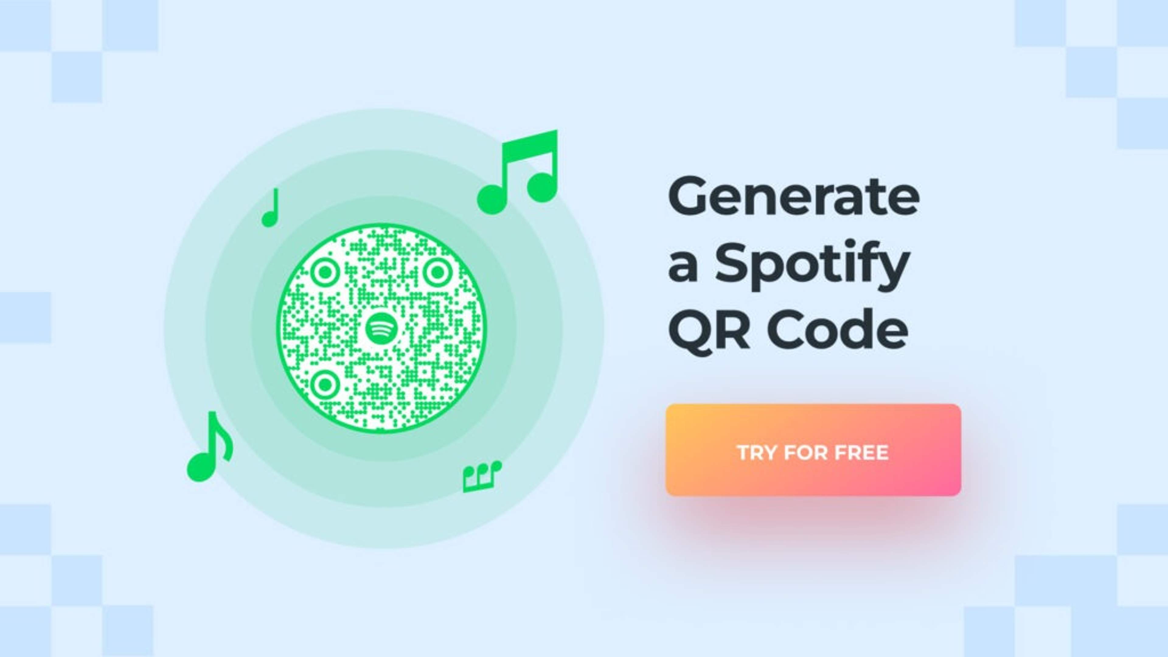 Create a Spotify QR Code using Uniqode