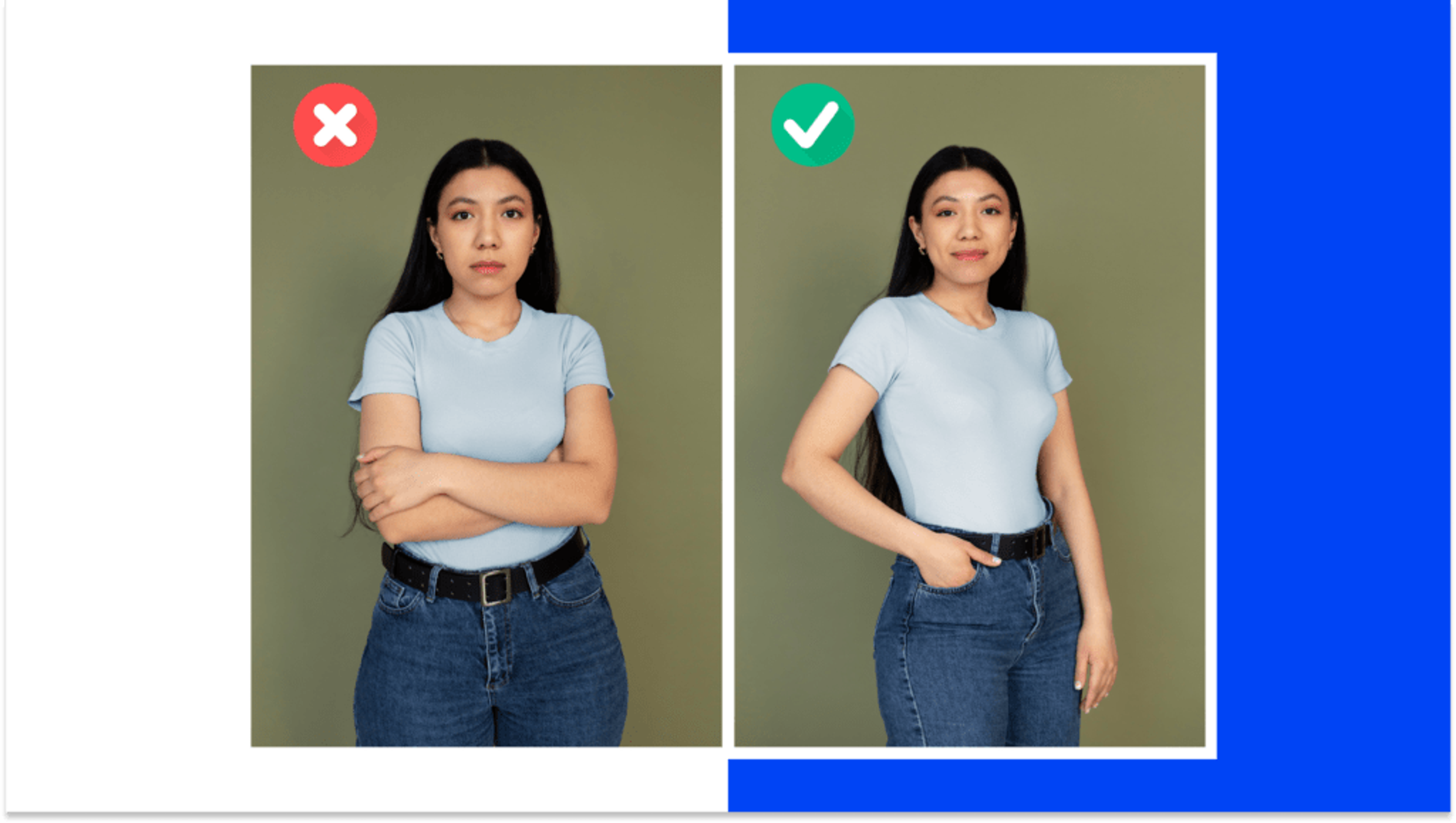 The wrong vs the right body language