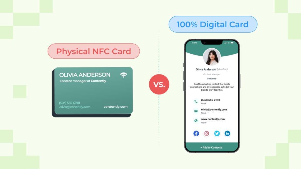 NFC vs. Digital Business Cards