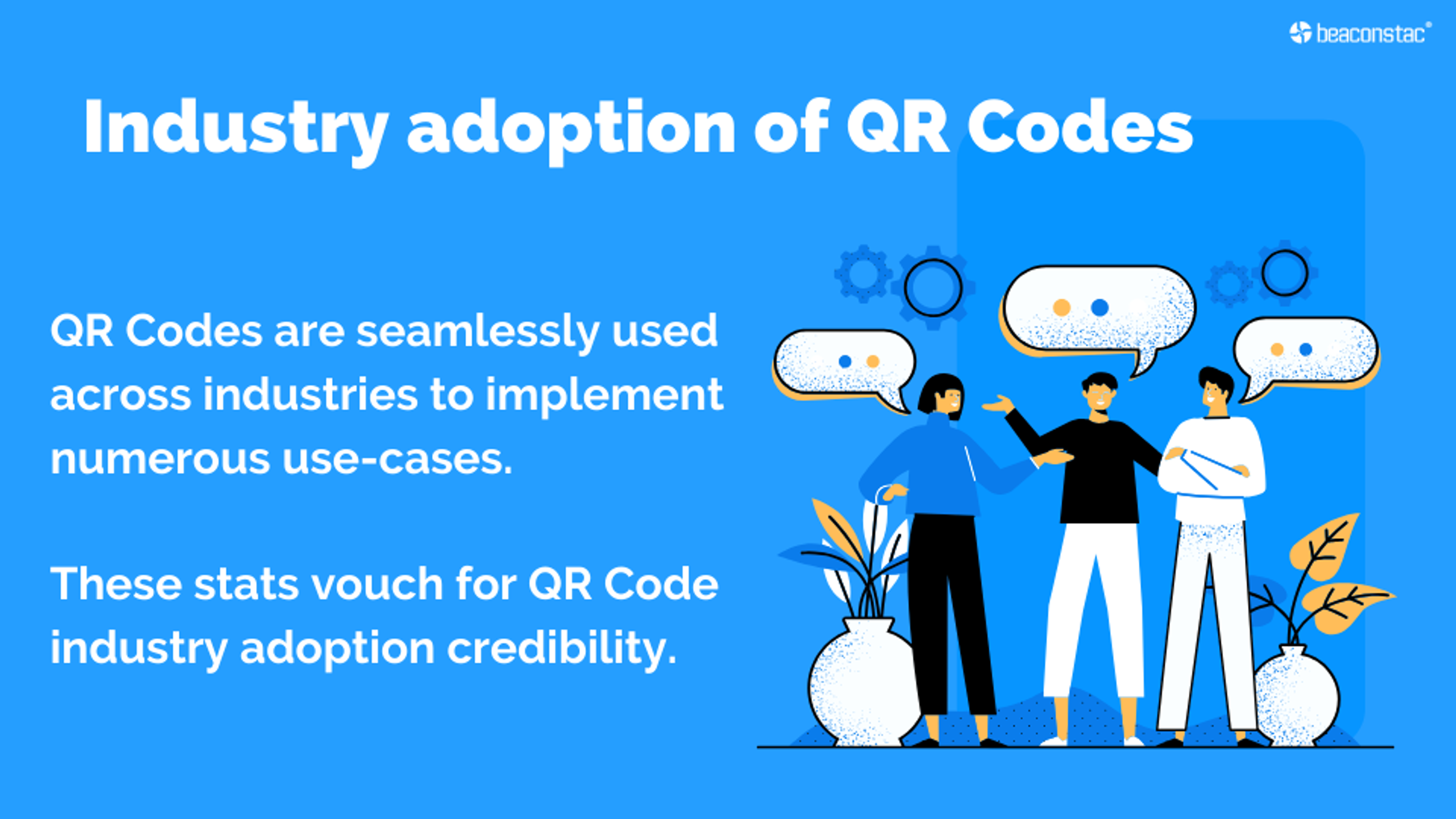 QR Code adoption statistics by industry