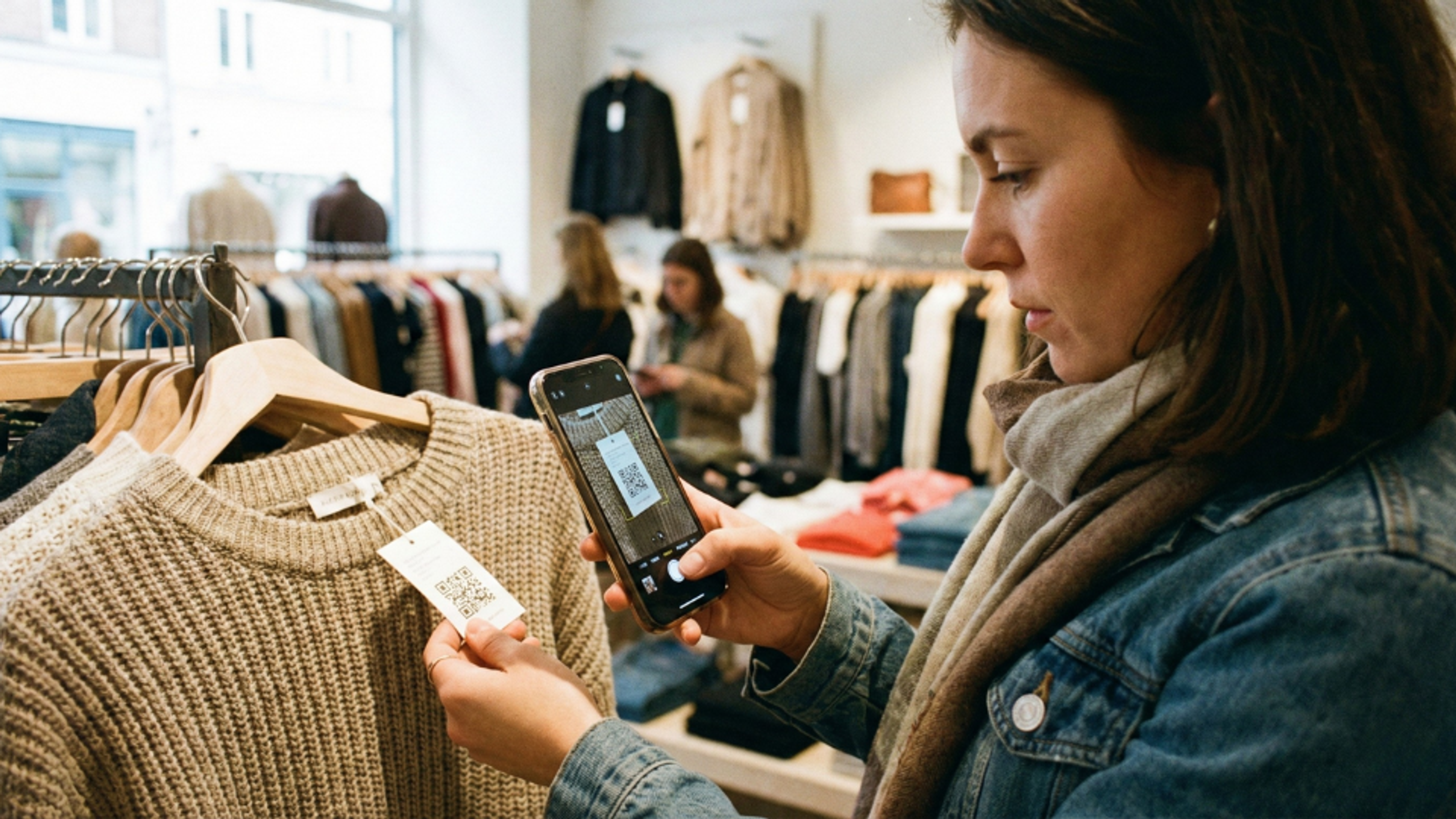 How Fashion Brands Can Use QR Codes Across Buyer Journey