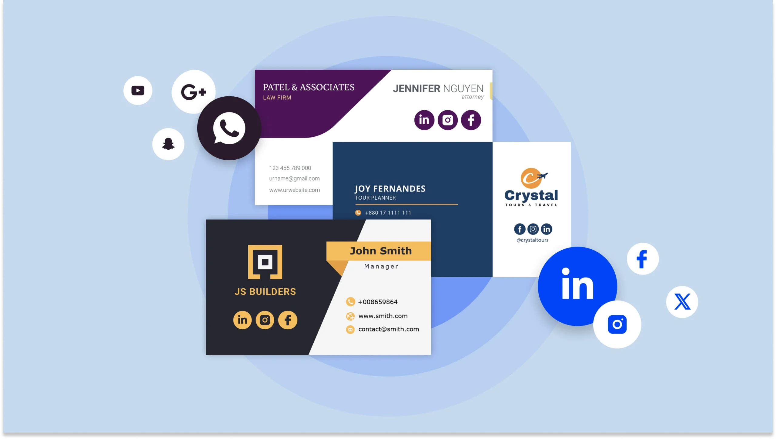 Create a Business Card with Social Media Links: Strengthen Your Credibility