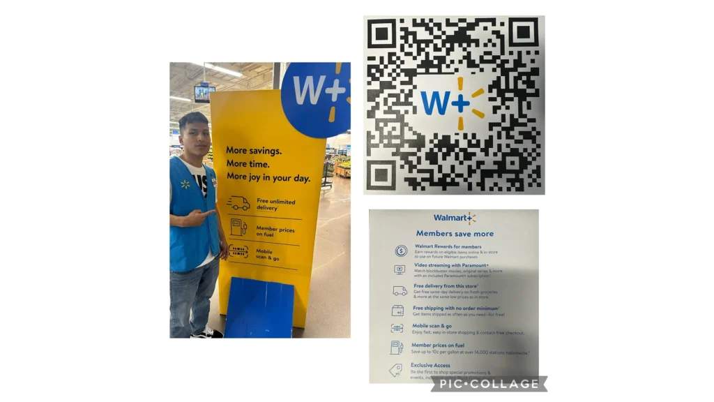 Walmart rewards program qr code