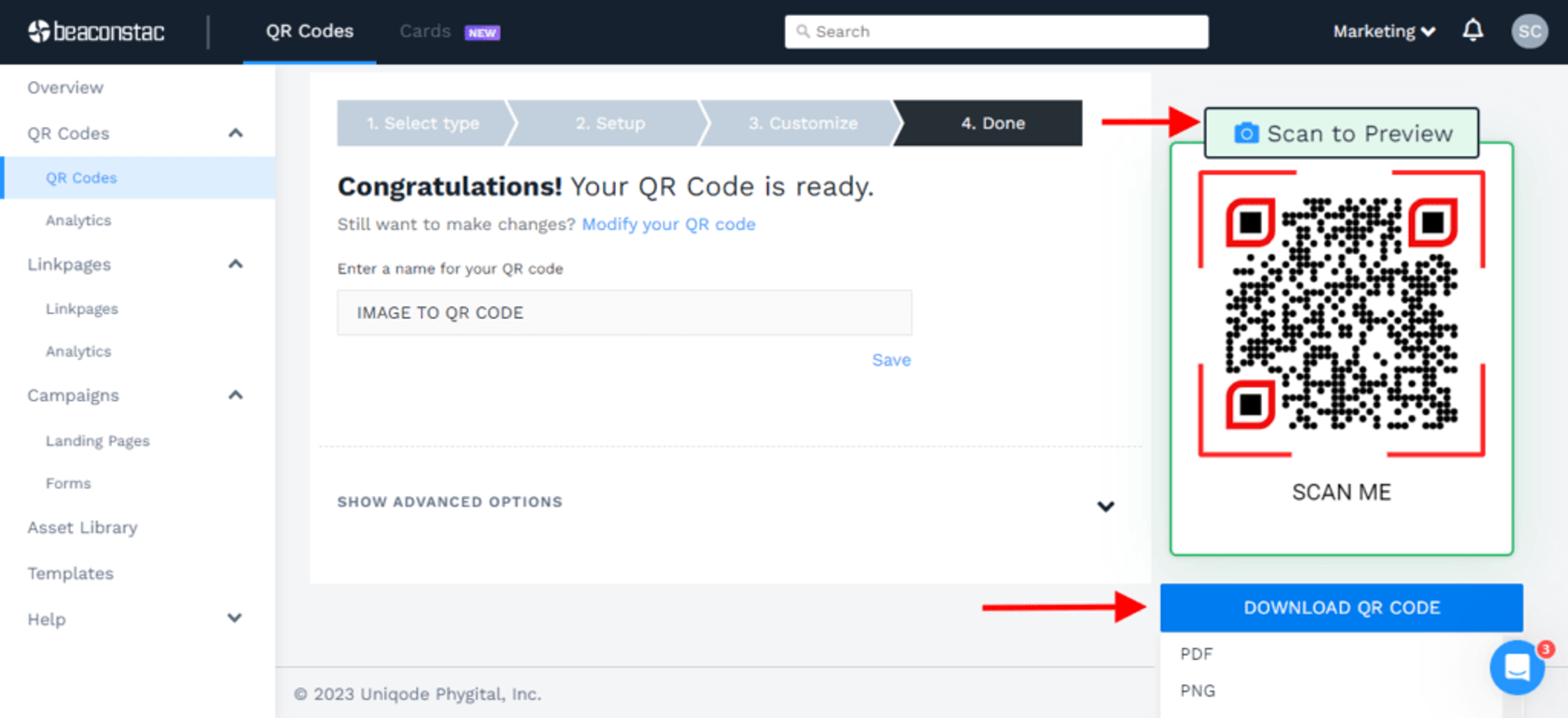 download-qr-code-in-right-format