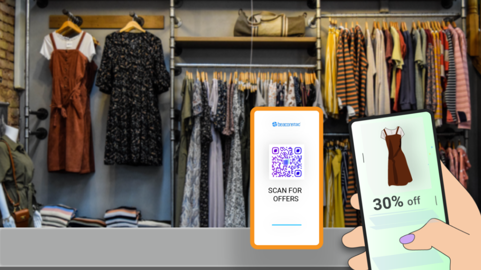DTC QR Codes within stores to improve customer experience