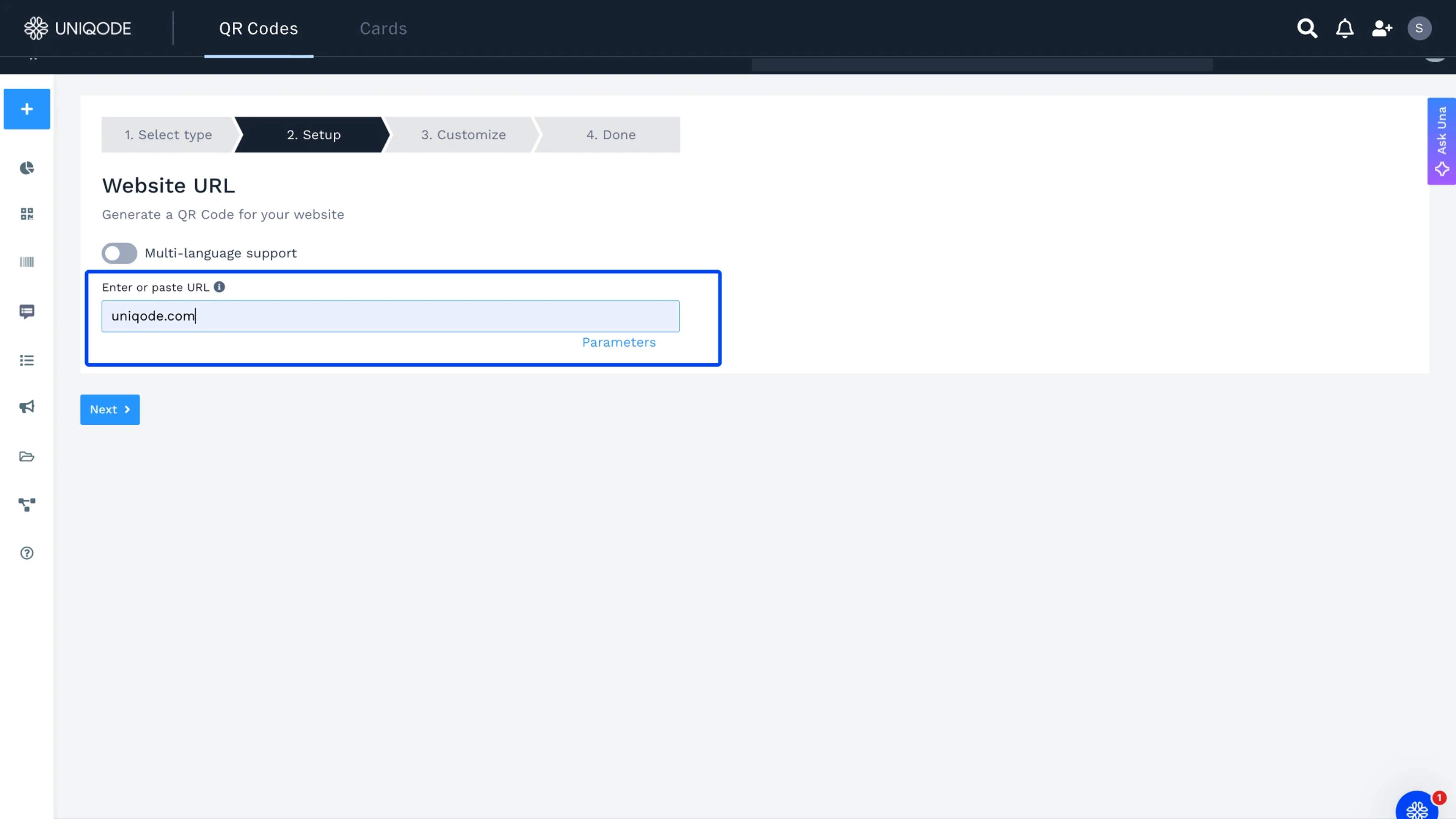 add URL