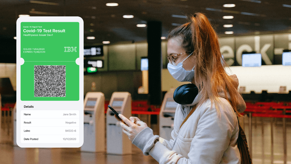 Vaccination passport QR Code