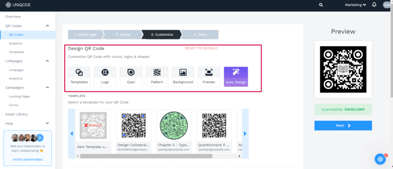 Customize Spa and Salon QR Code