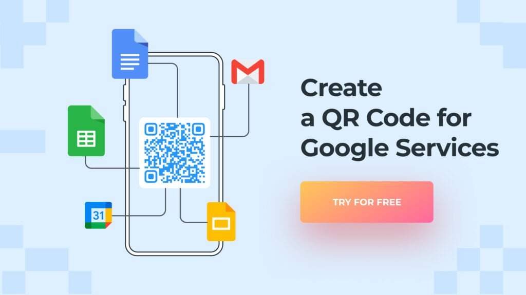 Create a Google services QR Code with Uniqode