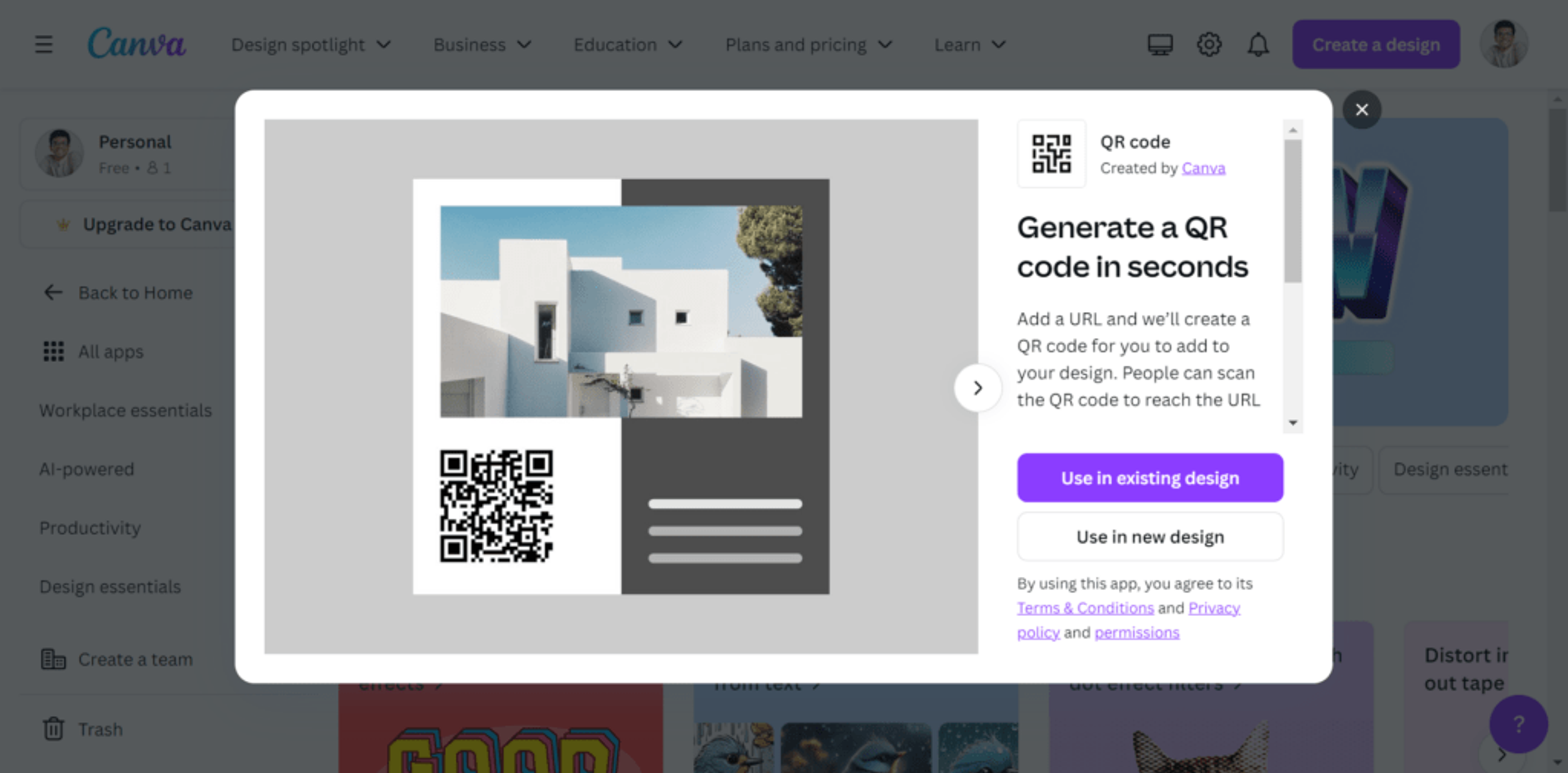 canva qr code maker 