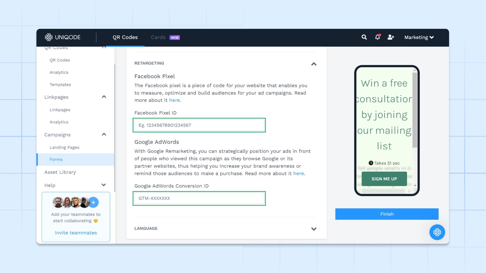retargeting-with-Uniqode