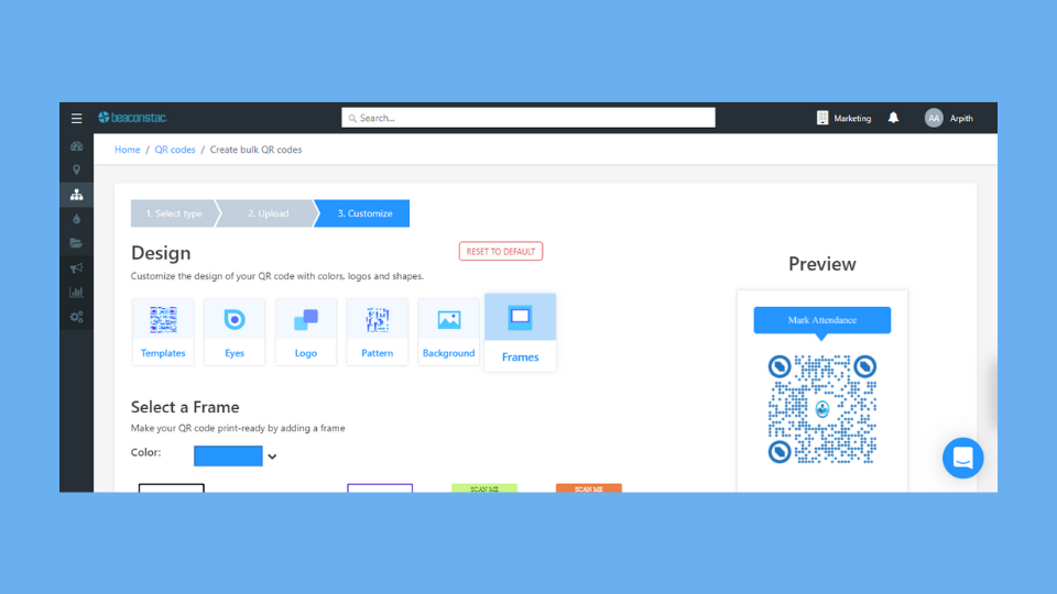 Customize QR Codes to your liking