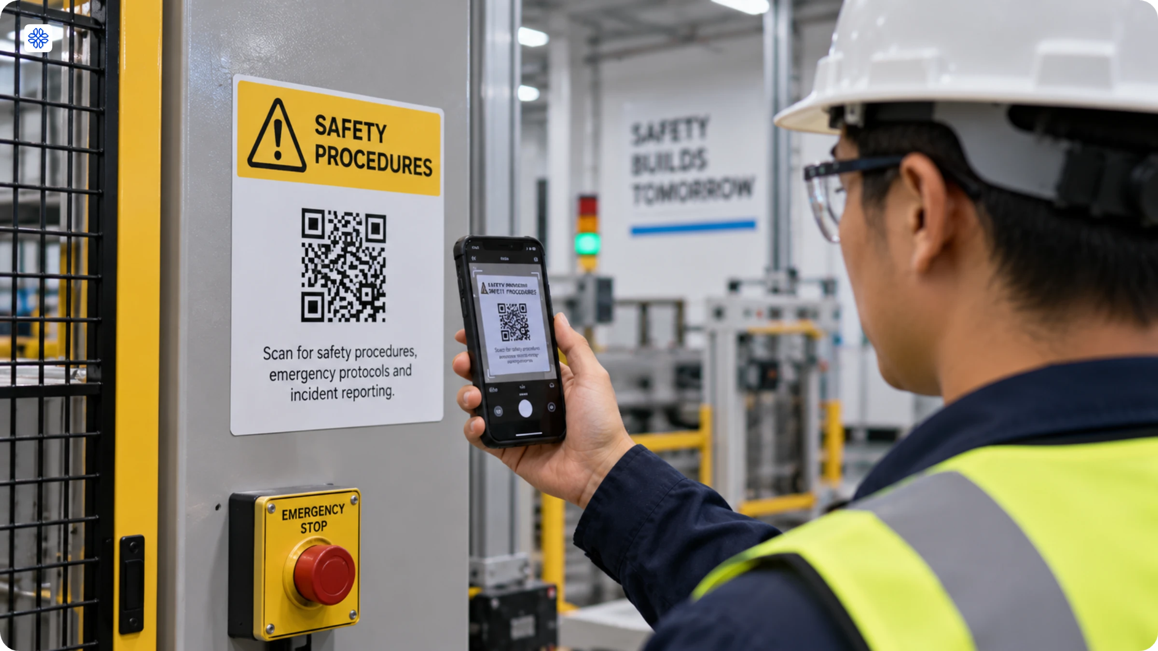 safety and compliance with manufacturing QR Codes