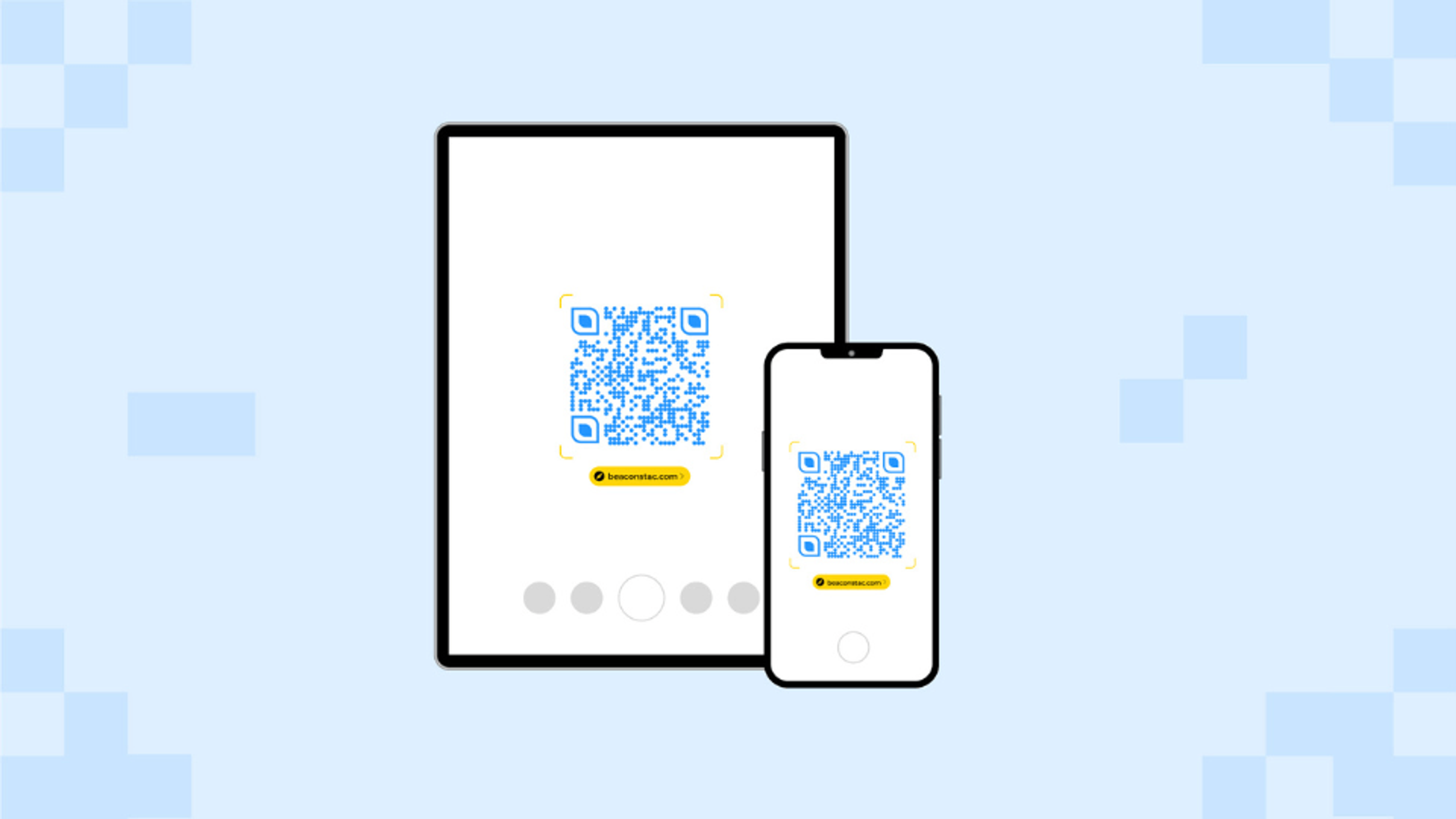 easily scan QR Codes from IPhone or Ipad