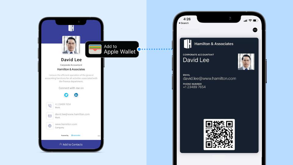 Apple Wallet Business Card feature image