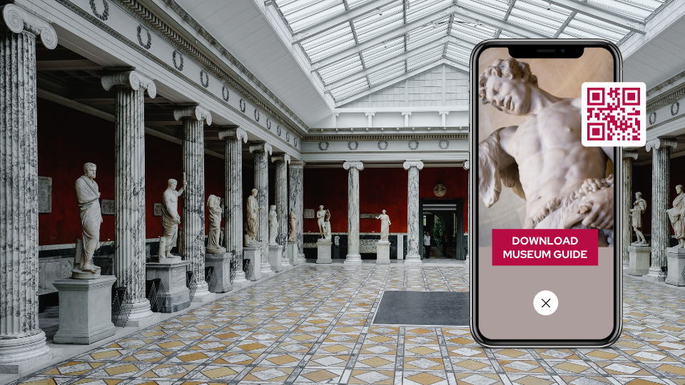 Easy museum guides with QR Codes for museums
