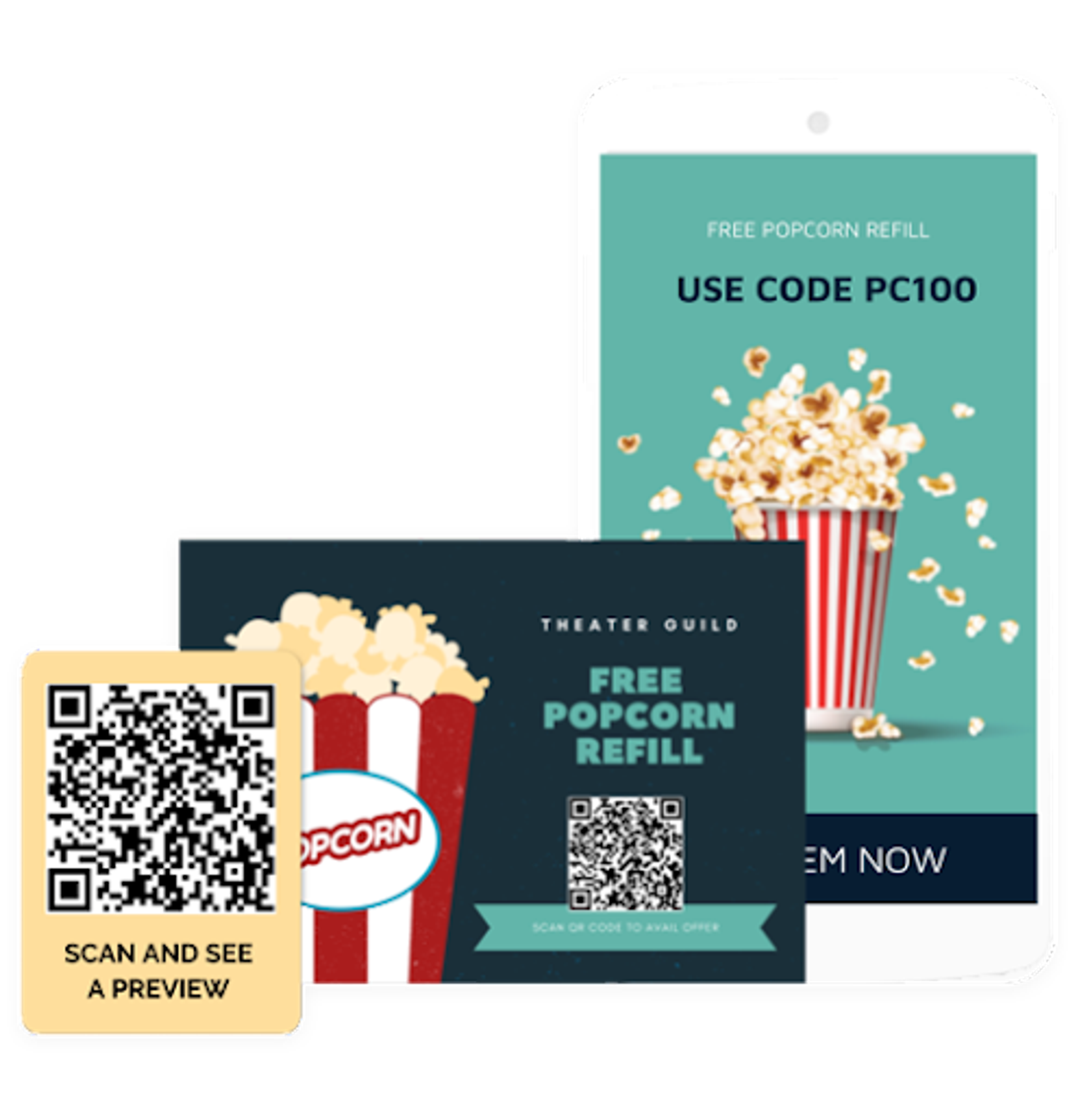 In-store coupon code