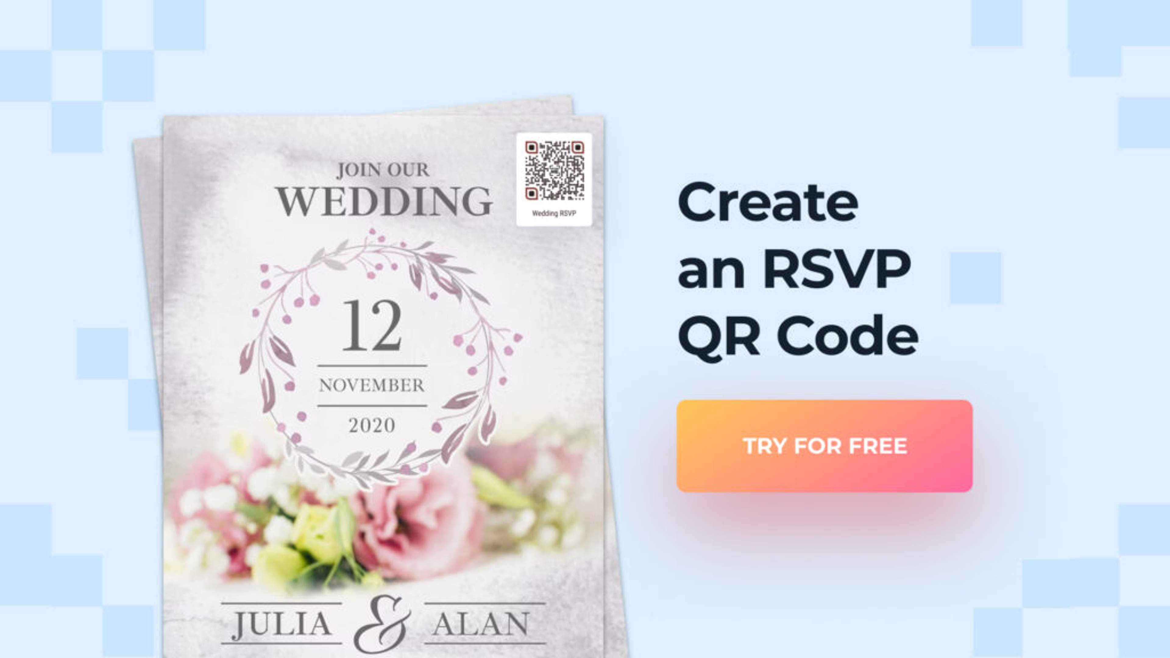 Create an RSVP QR Code with Uniqode