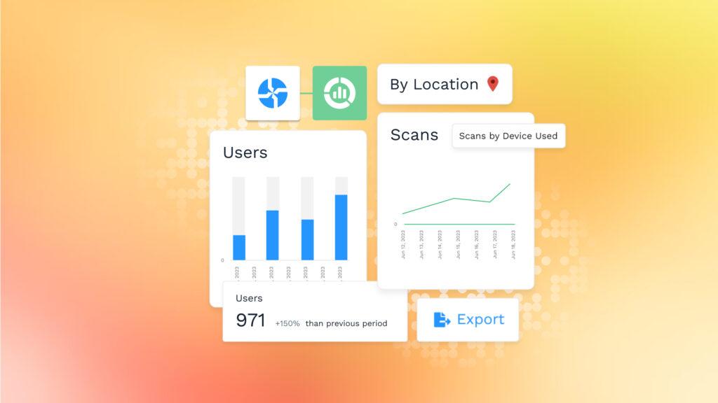 Get QR Code analytics with Uniqode