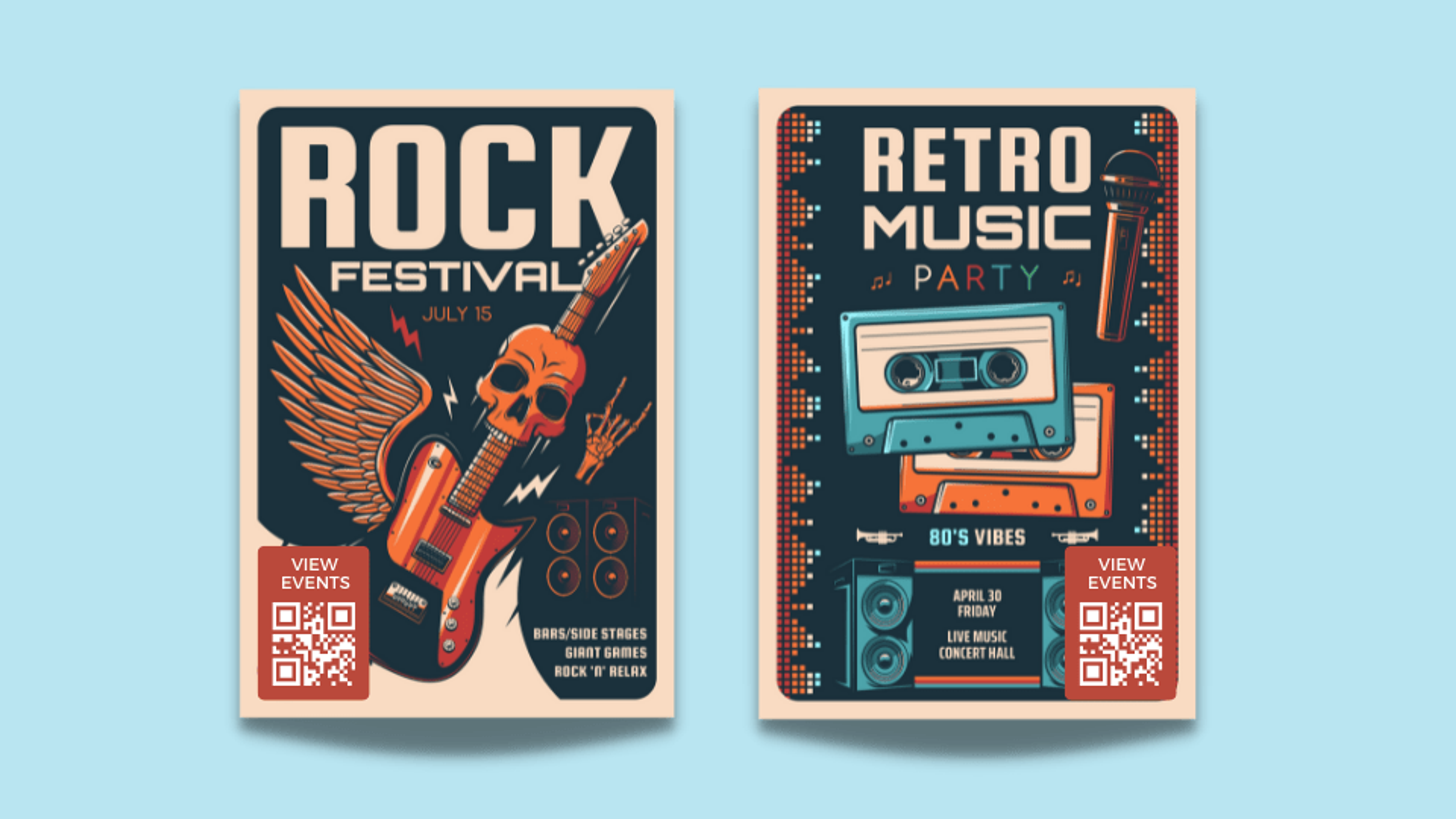 PDF QR Code on the university